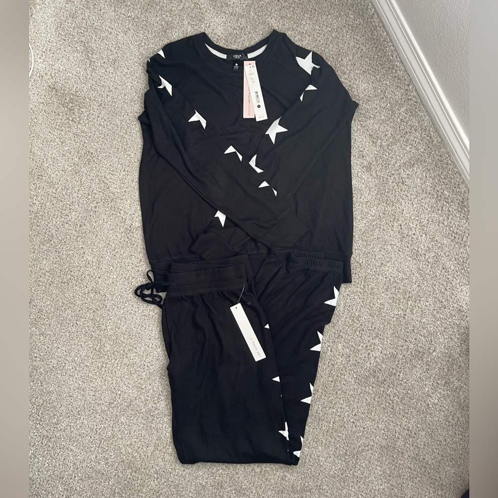 Aqua Sleep Star Pajama Set